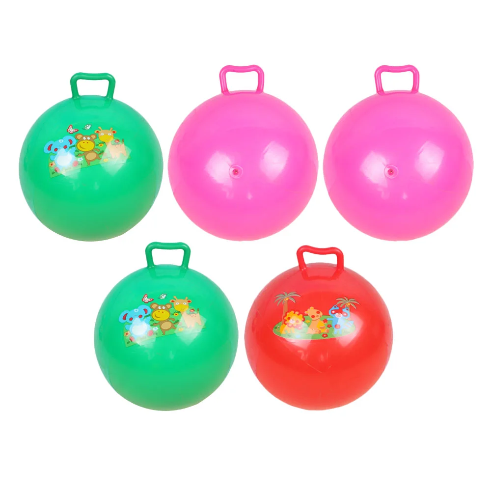 Cartoon Pattern Hopping Ball The Toy Children’s Toys Kids Bouncy Jumping Inflatable Balls Pvc for