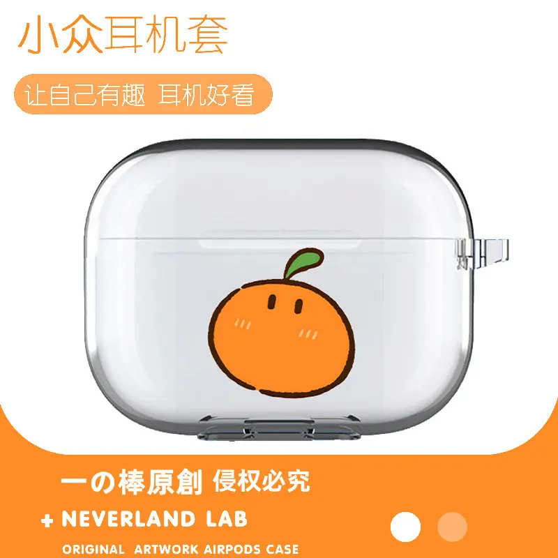 Étui pour Airpods Pro 3 Pro2 Pro avec motif d'anime, coque Bluetooth sans fil pour Airpods 1 2 3 4 avec oreilles suspendues, coque en silicone