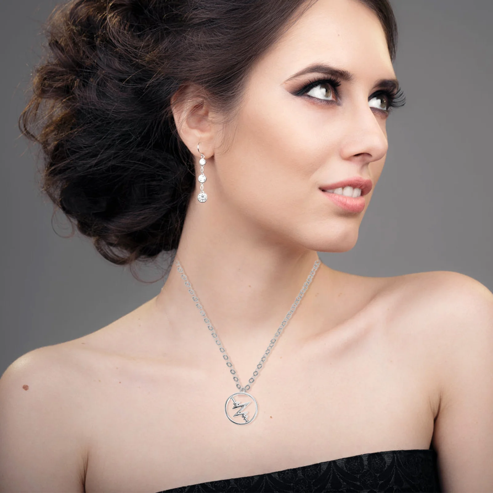 50Pcs Creative Ecg Heartbeat Charms Metal Pendants for DIY Jewelry Accessories Necklace Bracelet Bracelet Pendant