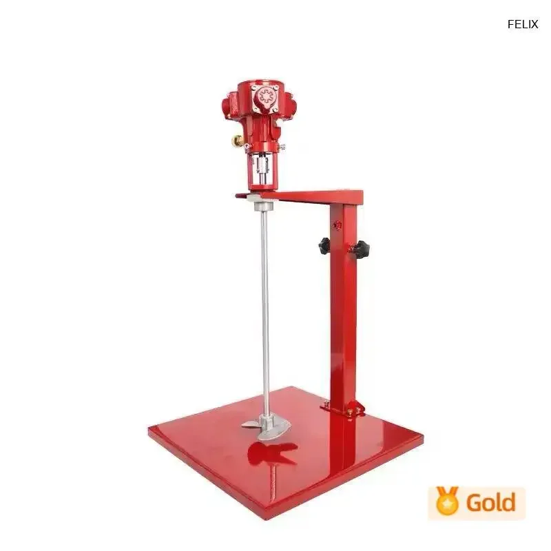 Handheld paint mixer 20L pneumatic paint mixer pneumatic liquid mixer lift 2600r/min