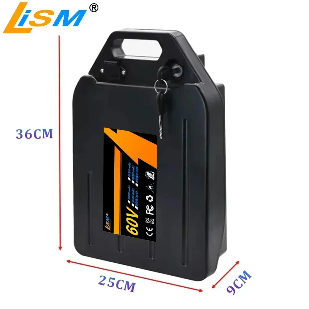 For Harley two wheel foldable Citycoco Lithium Battery 60V 20Ah 30Ah50Ah500W- 2400W Electric motorcycle Waterproof  Free charger