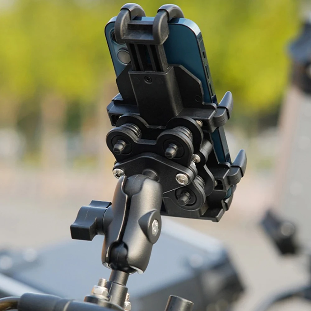 Upgrade Dual Vibration Dampener Motorcycle Phone Mount Anti-Shake For XADV X-ADV 750 XADV750 2017-2023 2026 2027 X-ADV750