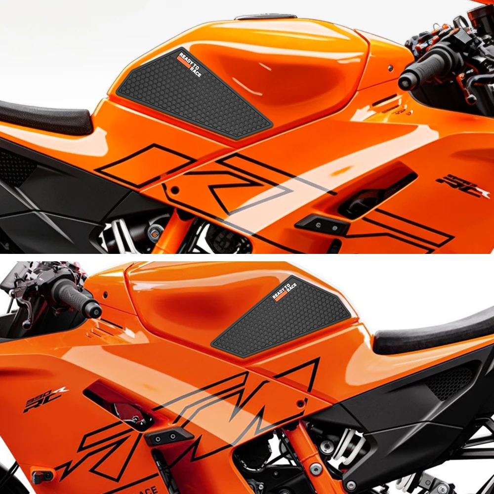 For KTM 990 RC R 2026 990RCR 990RC R Track 2026 Motorcycle Tank Pad Protector Sticker Decal Gas Knee Grip Tank Traction Pad view 4