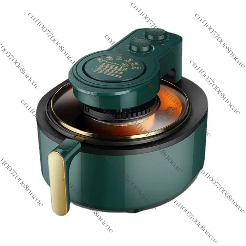 6L Large Visible Air Fryer Smart Oil-Free Household Electric Fryer for Healthy Cooking Chicken