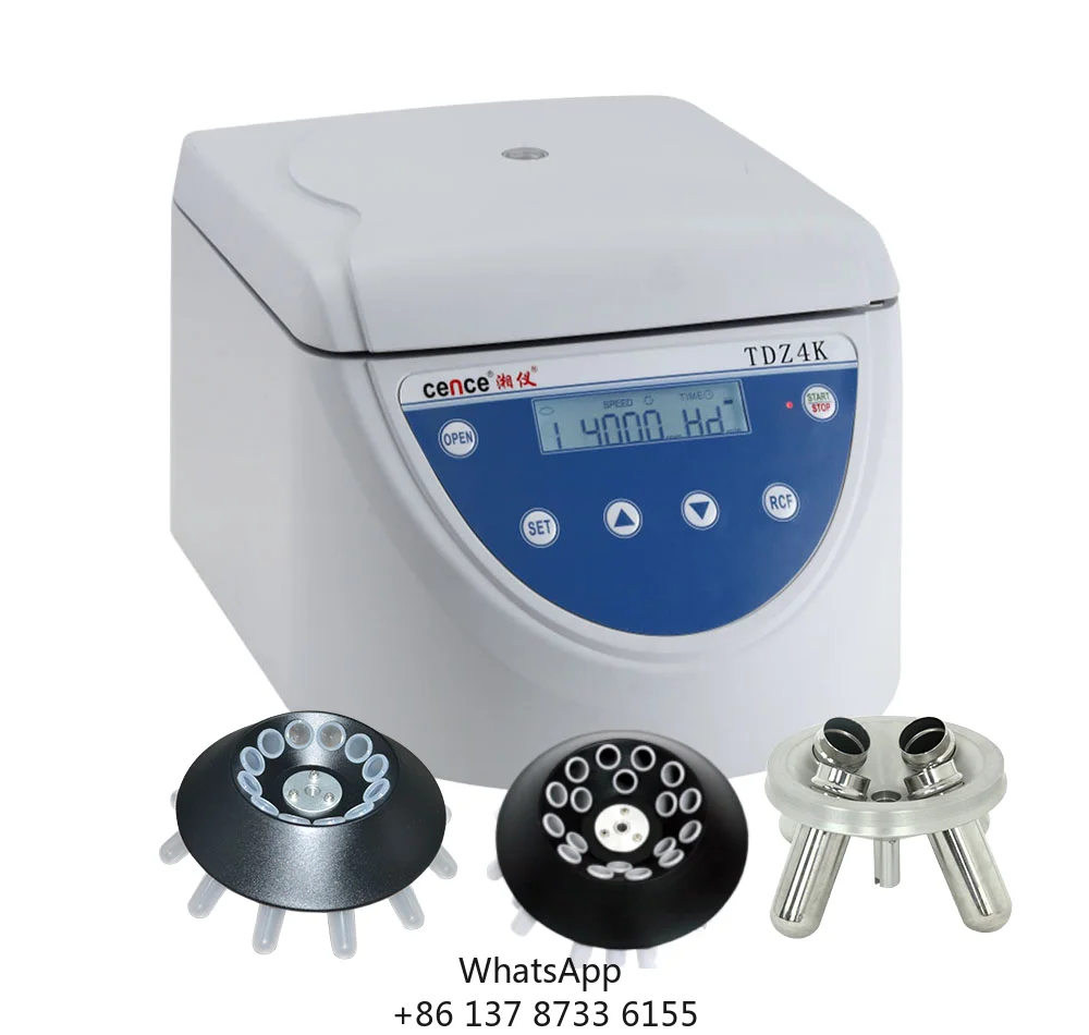 TDZ4-WS Low Speed Centrifuge For 10ml 20ml 50ml Tubes For Use