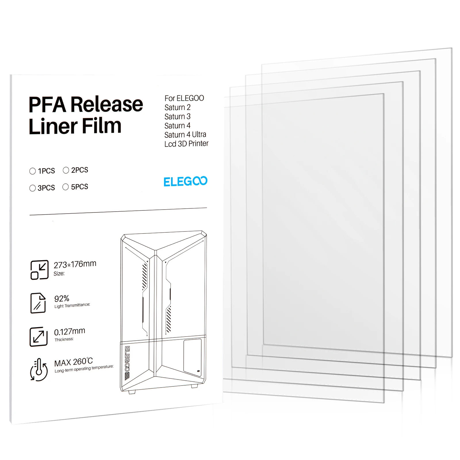 Original Elegoo 5Pc… - image