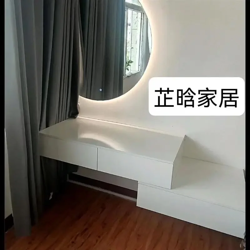 Suspension Hanging Dressing Table Wall-Mounted Simple Modern Small Apartment Bedroom Suspension Makeup Table Wall-Mounted