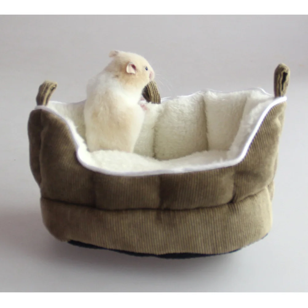 

Hammock Sofa Nest Small Pet Bed Cozy Soft Zipper Design Easy Access Comfortable Warm Place Ferret House Hamster
