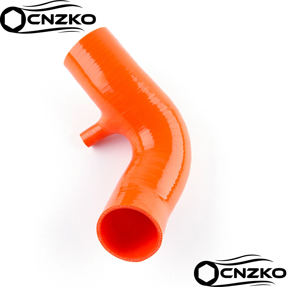 CNZKO Passend für 2002–2008 Mini Cooper S R52 R53. Oberer Silikon-Luftfilter-Ansaugkanalschlauch mit Kompressor 13721491743