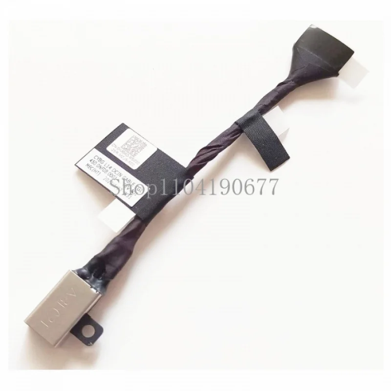 for Dell Latitude 0HJW4D HJW4D 450.0NF0B.0001 DC Charging Power Port Socket Cable