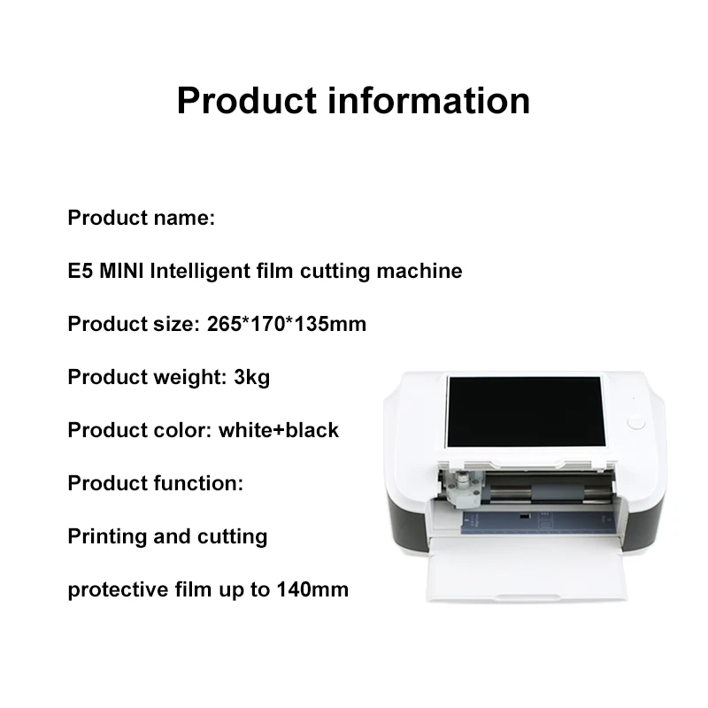 OCAMaster OM-E5 Mini 8inch Film Cutting Machine Soft Film Cut No Cutting times Liminted Without Display Screen