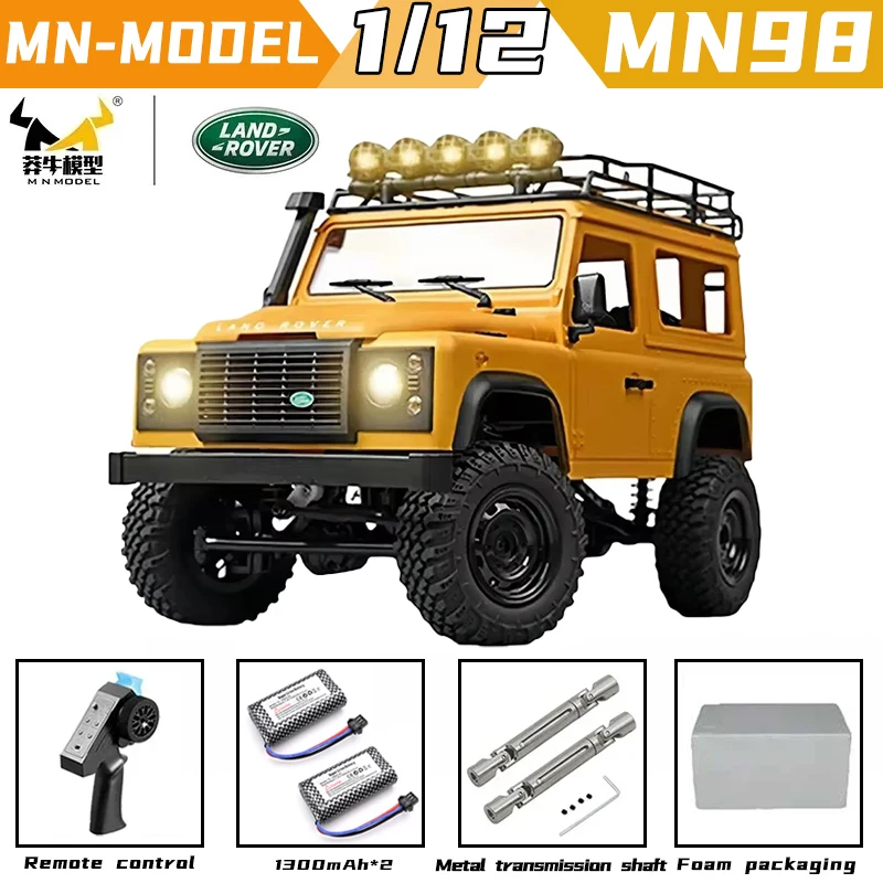 

Новый MN99s-2 MN98 1:12 MN Модель RTR Версия RC Car 2.4G 4WD RC Rock Crawler Defender Автомобиль с дистанционным управлением 1/12 RC Грузовик Машины Игрушки