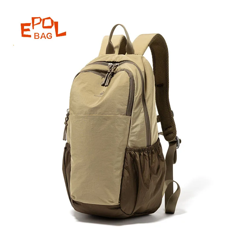 

EPOL Women's Backpack Multi-Pocket Lightweight Outdoor Mountaineering Lightweight Backpacks Casual Travel Female Bags 3068-04