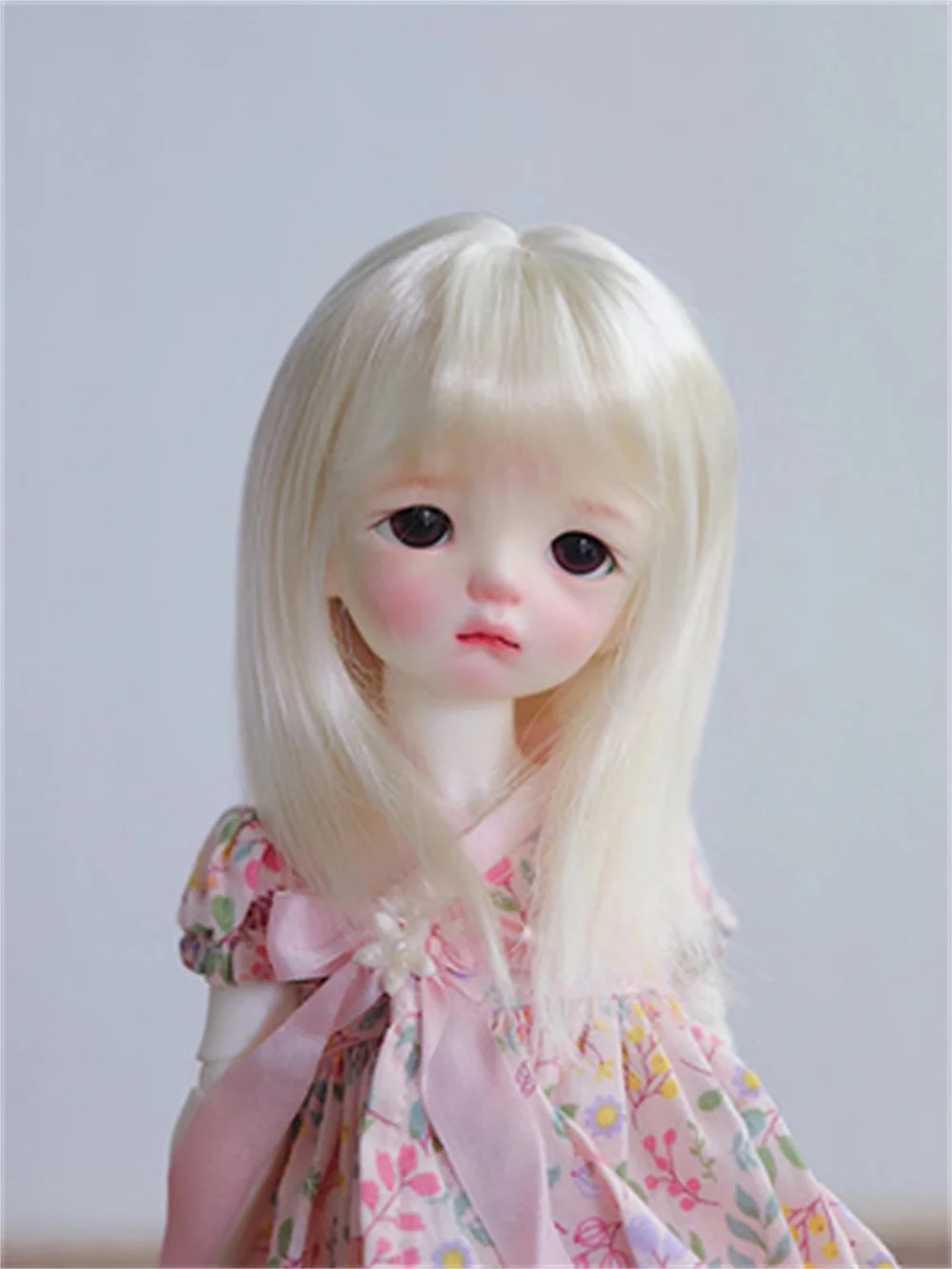 BJD/SD Wig for 1/6 &1/4 girl milk silk soft silk wig doll accessories(no doll)