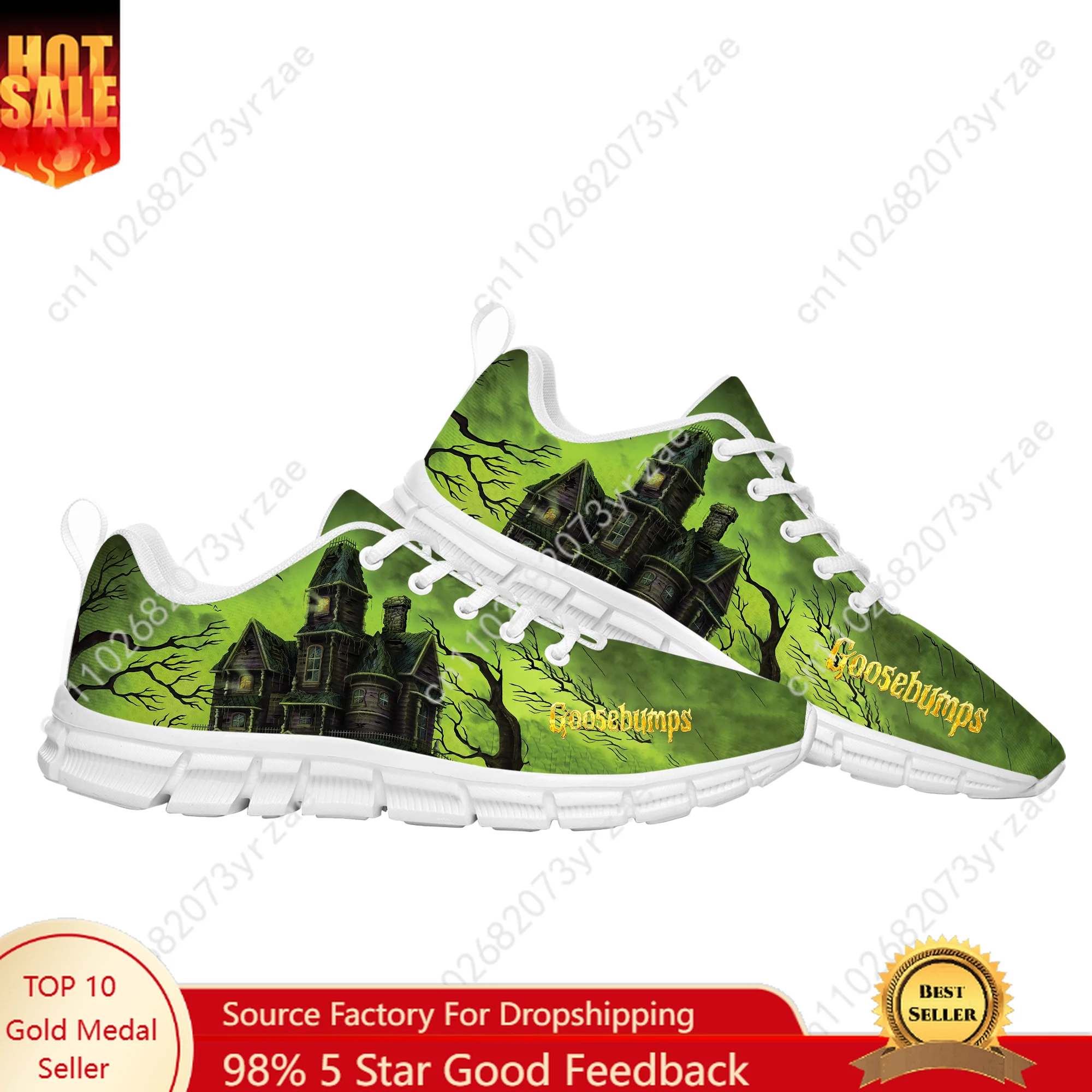 

Goosebumps Sneakers Mens Womens Teenager Customized Sports Shoes High Quality Fashion Casual Pattern Print Custom Made Shoes