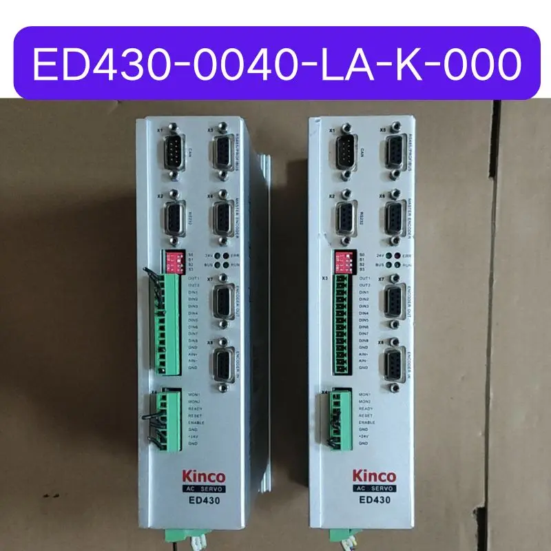 Used ED430-0040-LA-K-000 Servo drive Test OK Fast Shipping