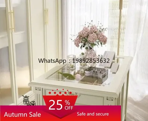 

light luxury solid wood jewelry display cabinet cloakroom Nakajidai jewelry storage cabinet