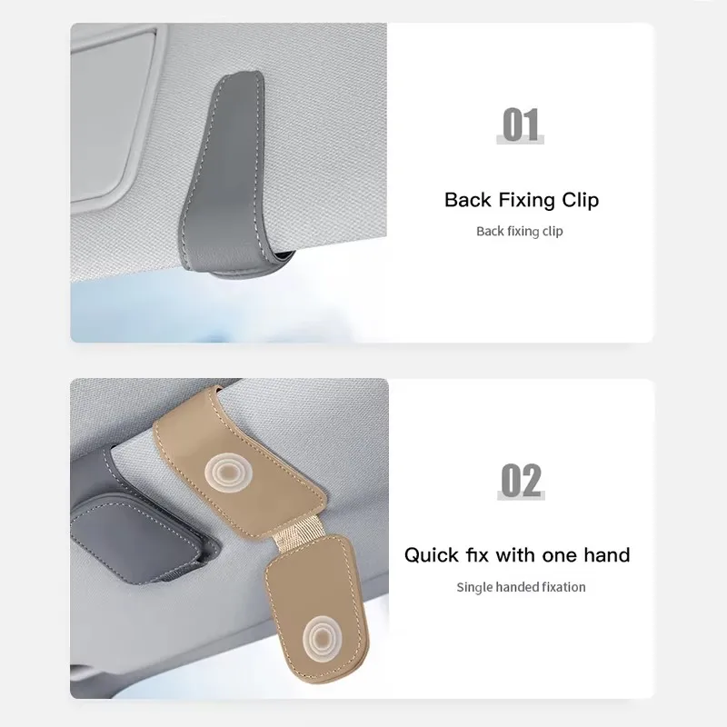 سيارة الشمس قناع نظارات كليب تذكرة بطاقة تخزين المشبك اكسسوارات لميني JCW كابريو كوبر كونتري مان Aceman كلوبمان كوبيه بيس #3