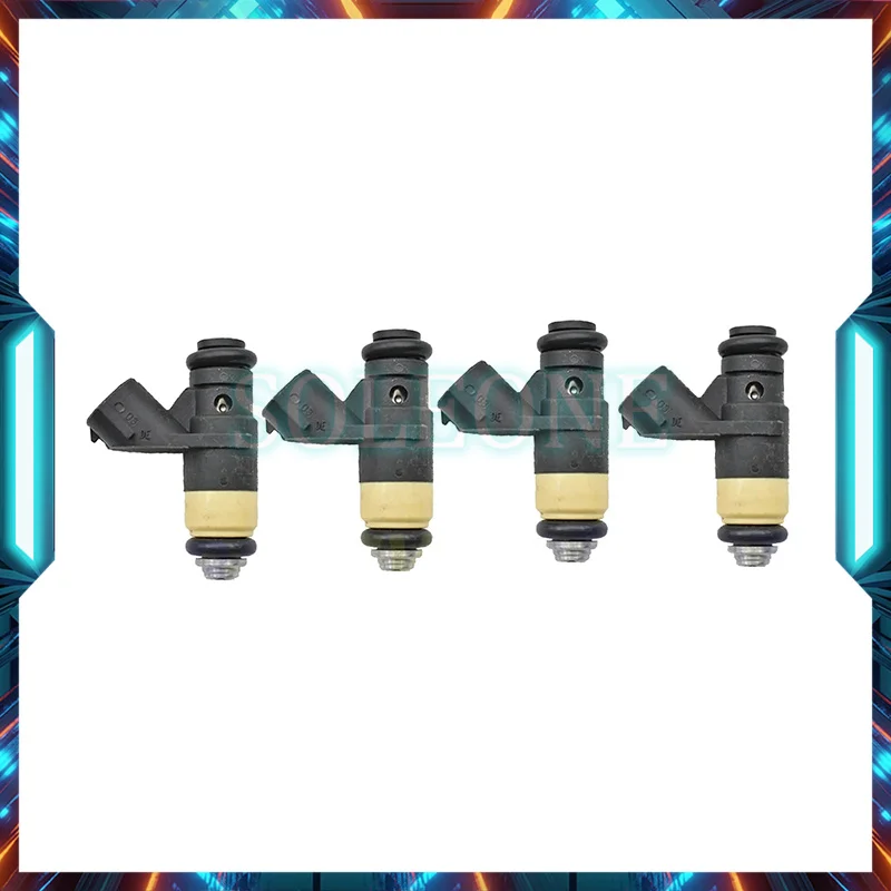 

4pcs Fuel Injectors For VW Polo 9N Seat Ibiza IV 1.4L 2002-2007 /Skoda Fabia 6Y Spray Nozzle 036906031M