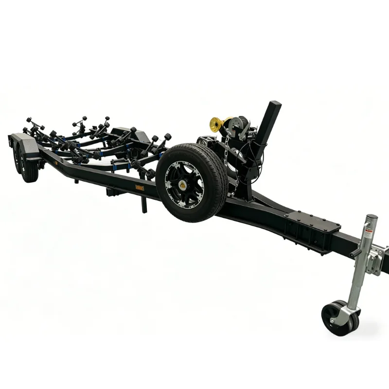 Aluminum alloy marine trailer, marine trailer