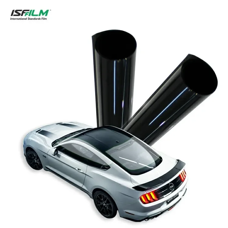 ISFFILM 1.52*30m Roll High Heat Rejection Nano Ceramic Distributor UV Resistant Auto Sun Block Car Tinting Solar Window Films