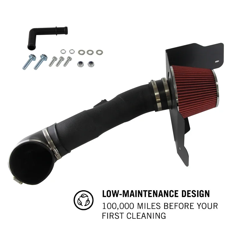 

Черный комплект впускной трубы холодного воздуха и воздушный фильтр подходит для двигателя Ford Mustang GT Model 4,6 л V8 2005-2009 гг.