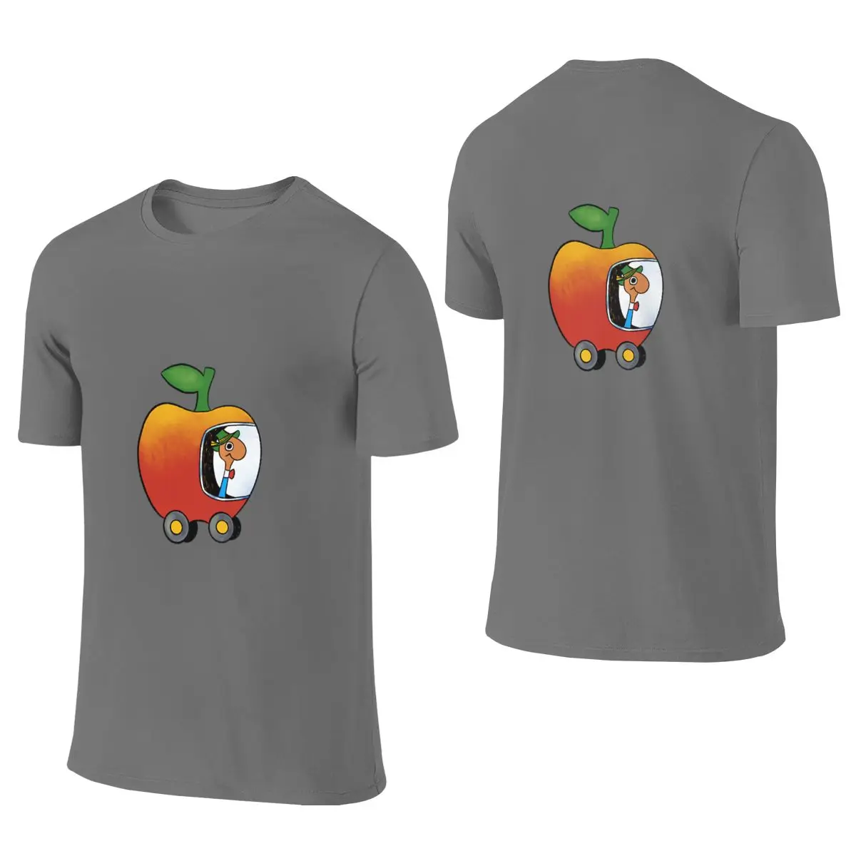 Lowly Worm Japanese Fresh Reversible T-shirt Artistic Girl Youthful Feeling Cotton Tee