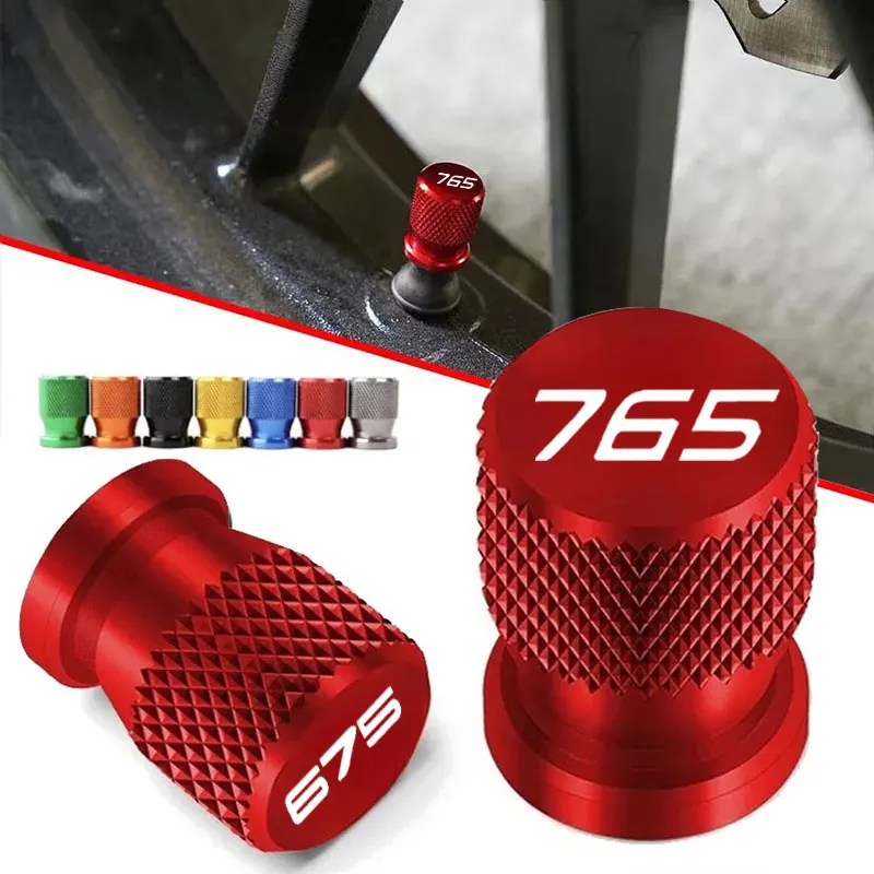 

Motorcycle Accessories CNC Tire Valve Stem Cap Cover Plugs For Triumph Street Triple 765 RS /S/R 675 daytona Trident 660