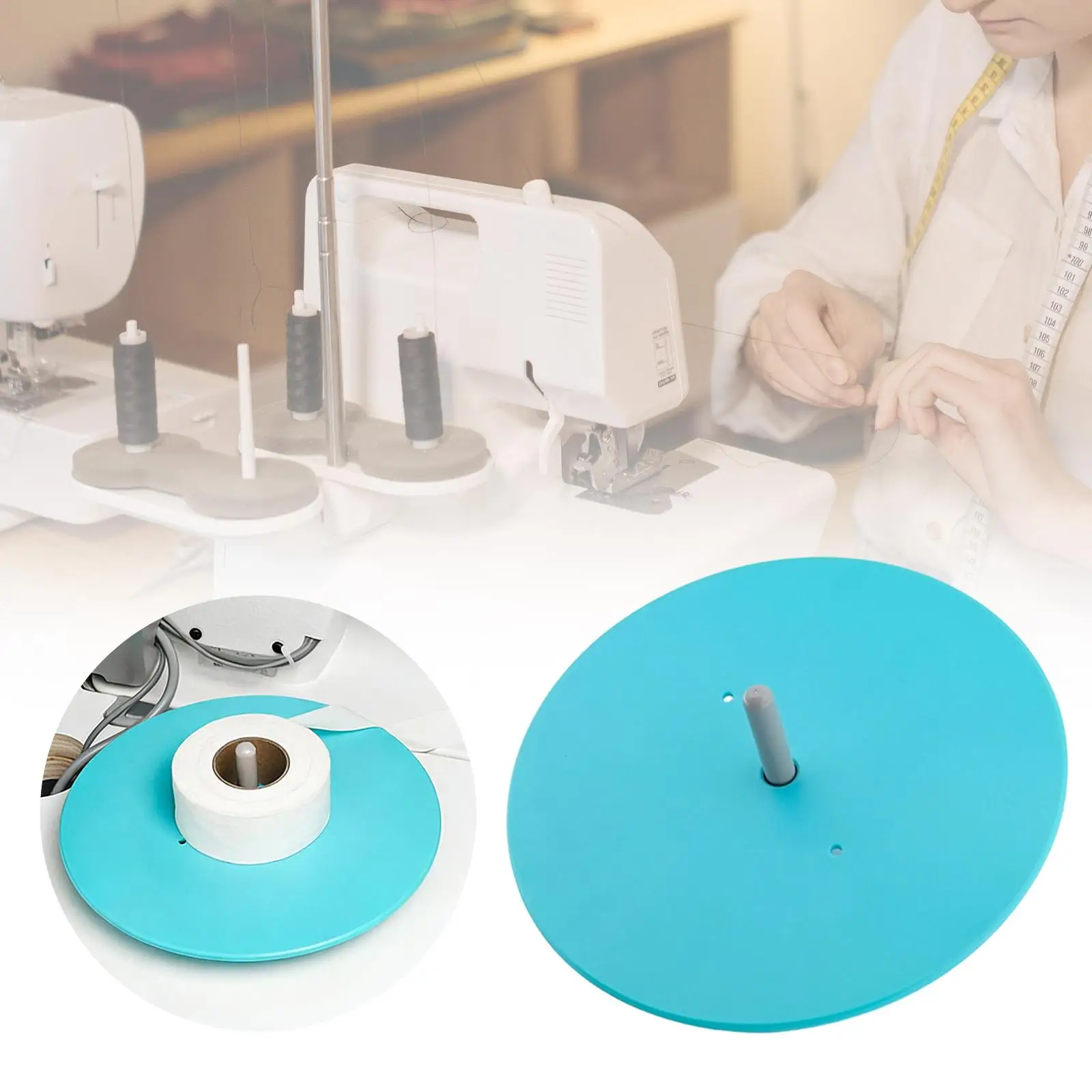 Industrial Sewing Machine Accessory Adjustable Tape Rack Stand Thread Reel Holder for Sewing Thread Spools
