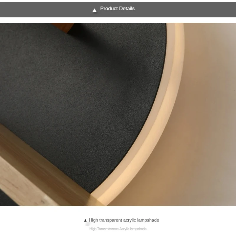 Circular Wall Lamp with USB Interface Storage Rack, Bedside Lamp, Indoor Bedroom, Living Room, Hotel Room, Background Wall