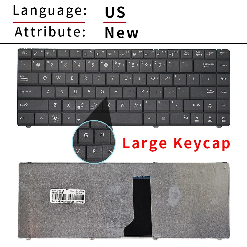 Ru/russische Laptop-Tastatur für asus k42j x43 a43s a42 k42 x42j ul30 n42 n43 b43 u41 k43s u35j ul80 u35j u80 u80e k42d k42f