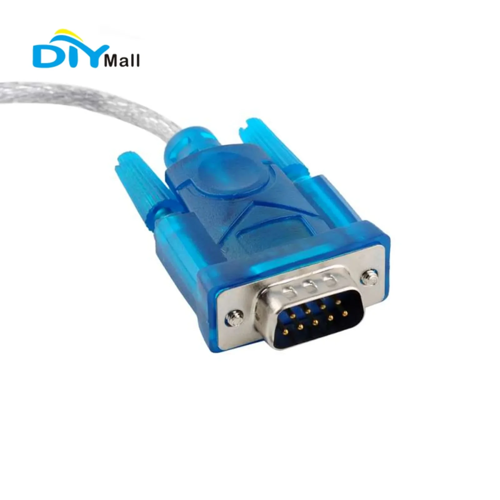 10pcs/lot HL340 USB 2.0 to RS232 Serial Converter Cable for Window 7 8 10