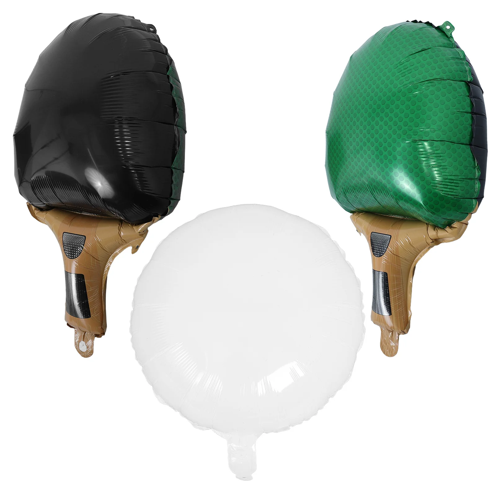 

3Pcs TableTennisRacketBalloons SportsThemedPartySupplies AluminumFilm PingPongBalls Decorations BalloonSet ChildBirthday