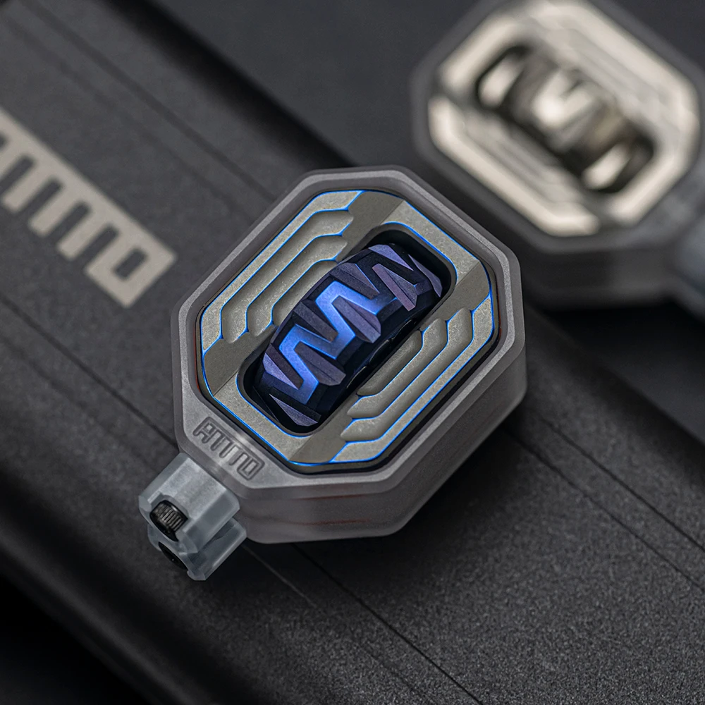 AMMO EDC Decodificador M Rodillo magnético Aleación de titanio Recubierto de cerámica Juguete para aliviar el estrés