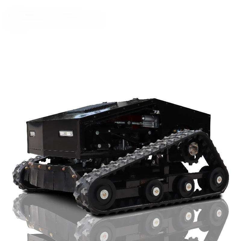 تخصيص ذكي التحكم عن بعد جزازة العشب 800 مللي متر قوة القطع الكفاءة 45 °   قبضة التسلق مناسبة للحديقة