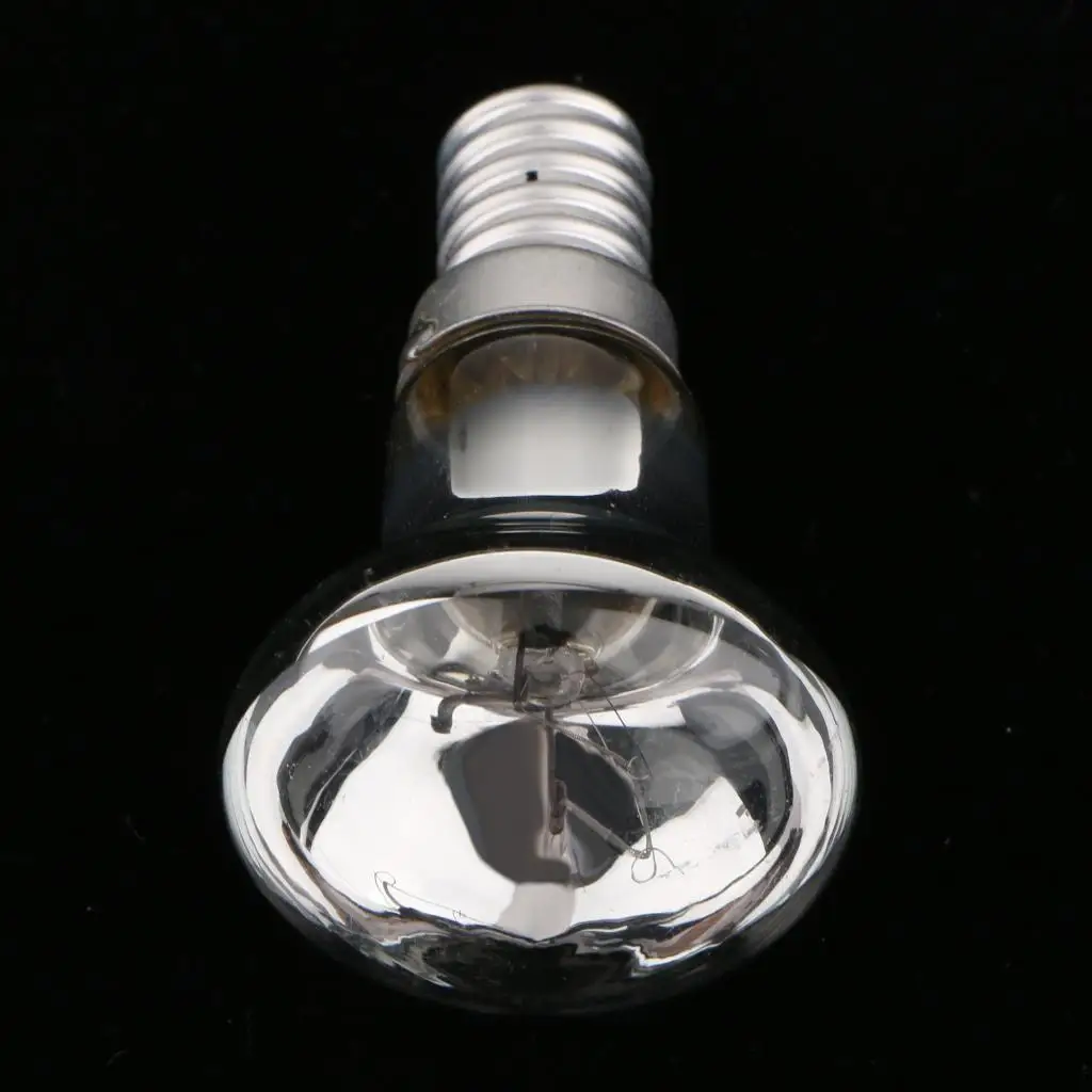 R39 SES E14 25W Clear Reflector Tungsten Filament Bulb Lamp Replacement Light Replacement Incandescent Bulb