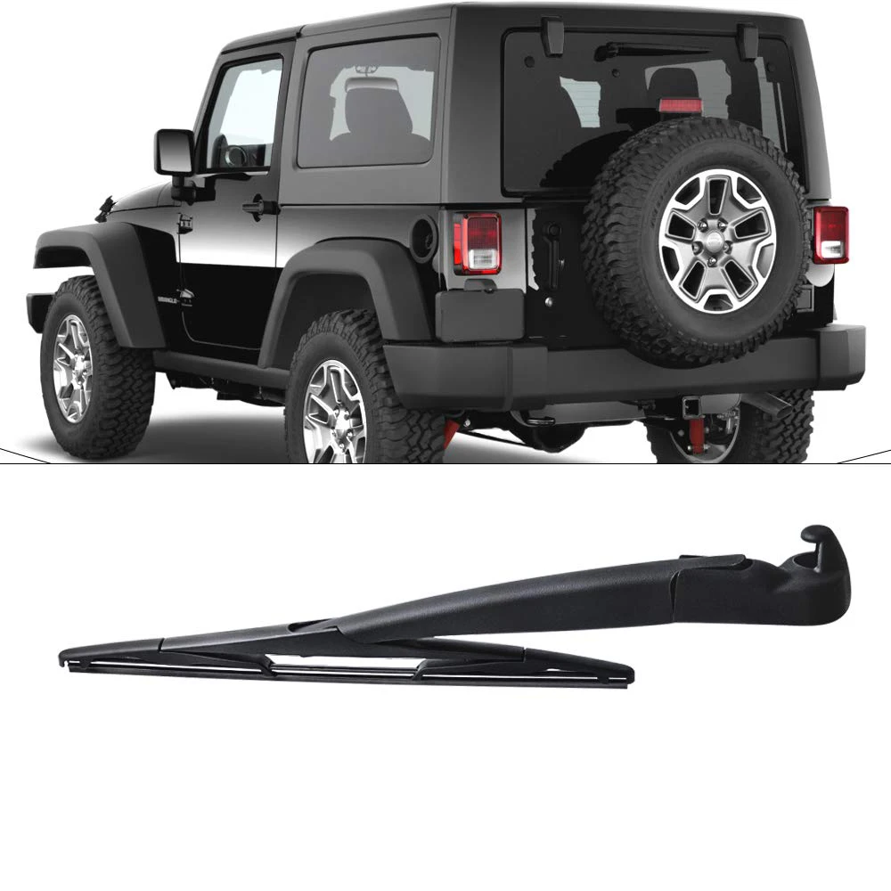 Conjunto de lâmina do braço do limpador traseiro para Jeep Wrangler JK 2007-2016