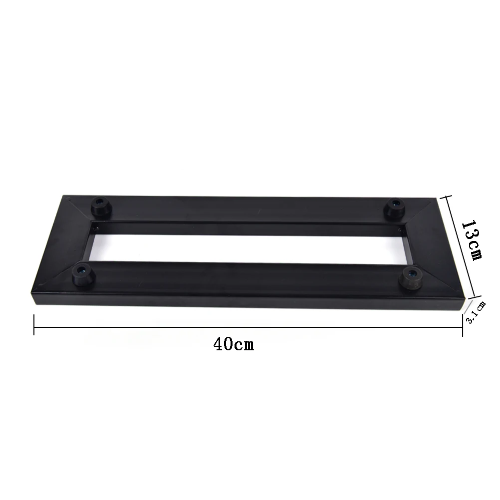 

1 set Guitar Effect Pedal Board 40*13cm DIY Guitar Pedalboard With Magic Tape