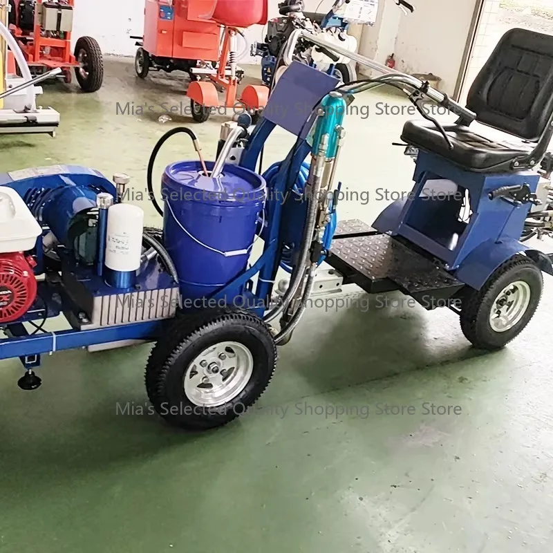 Innovative Robust with Large Capacity Tank Line Marker for Bike Paths