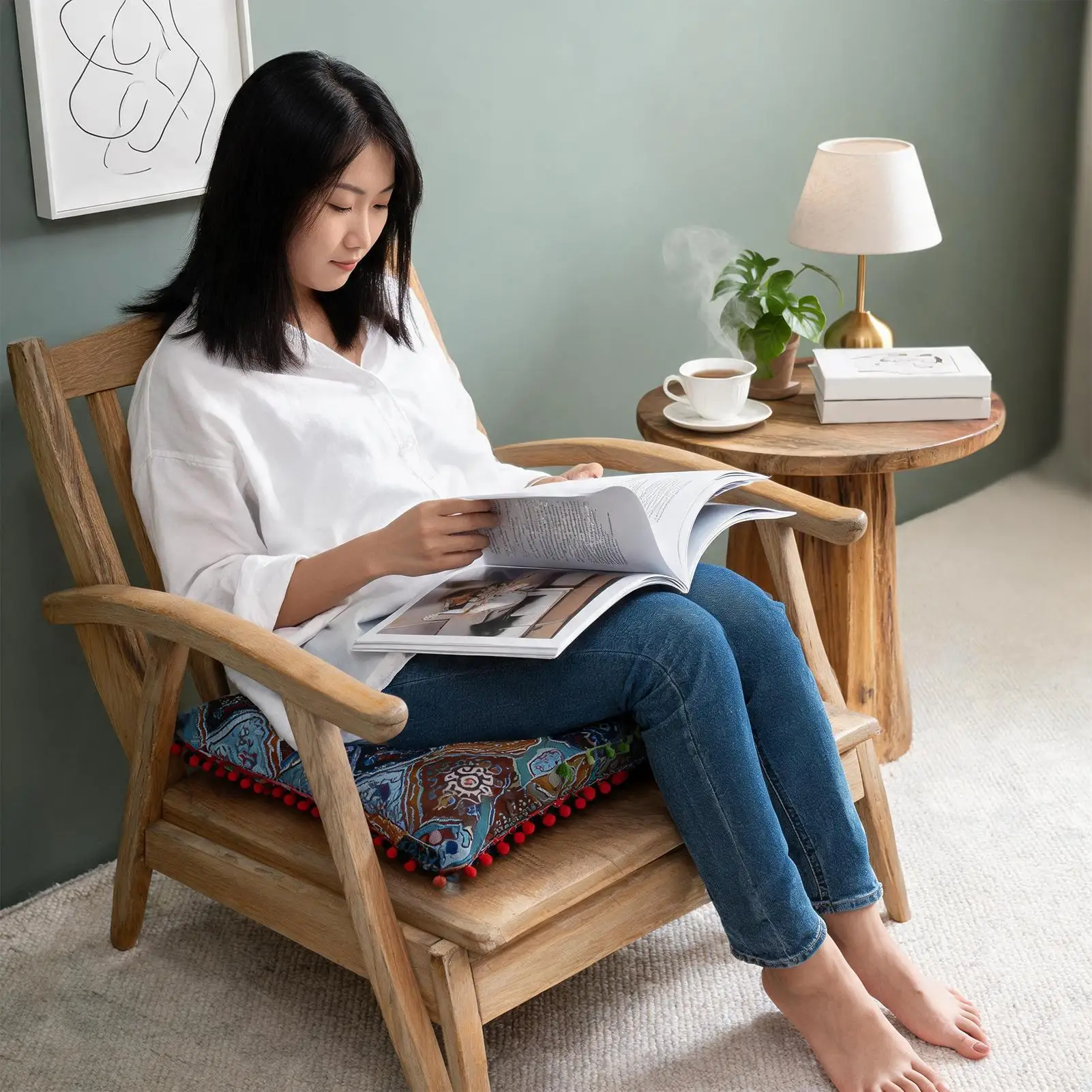 

Kitchen Chair Cushions Soft Thick Pressure Relief Kitchen Chair Pillows Seat Cushions For Sitting Pressure Relief Bedroom Living