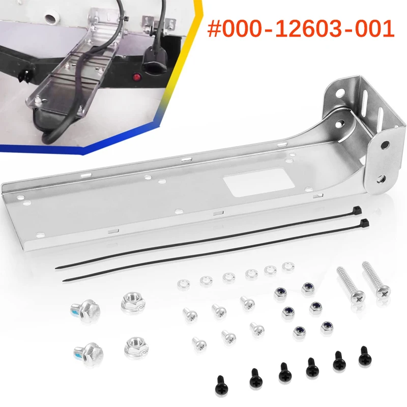 

000-12603-001 3D StructureScan Bracket for StructureScan 3D, HD & TotalScan Skimmer Transducers,Transom Transducer Mount Bracket