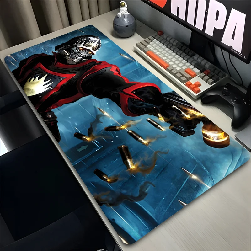 

Mouse Pad Laptop Anime Extended Desktop Mat Computer Gamer Mousepad G-guardians of the Galaxy PC Gaming Accessories Keyboard Pad