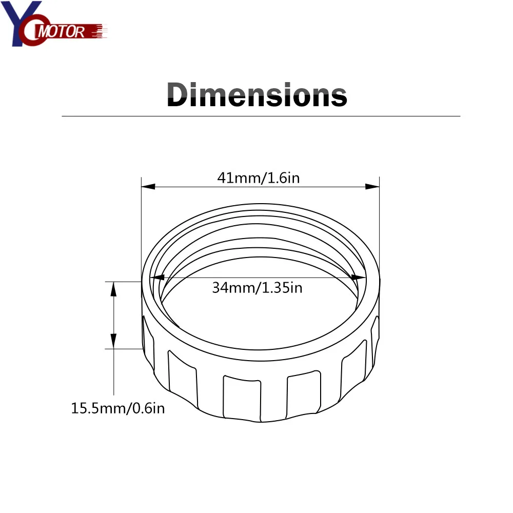 For Kawasaki Z250 Z650 Z750 Z800 Z900 Z1000/sx EX250/300 ZX-6R/10R Motorcycle CNC Rear Brake Fluid Reservoir Cover Cap Aluminum