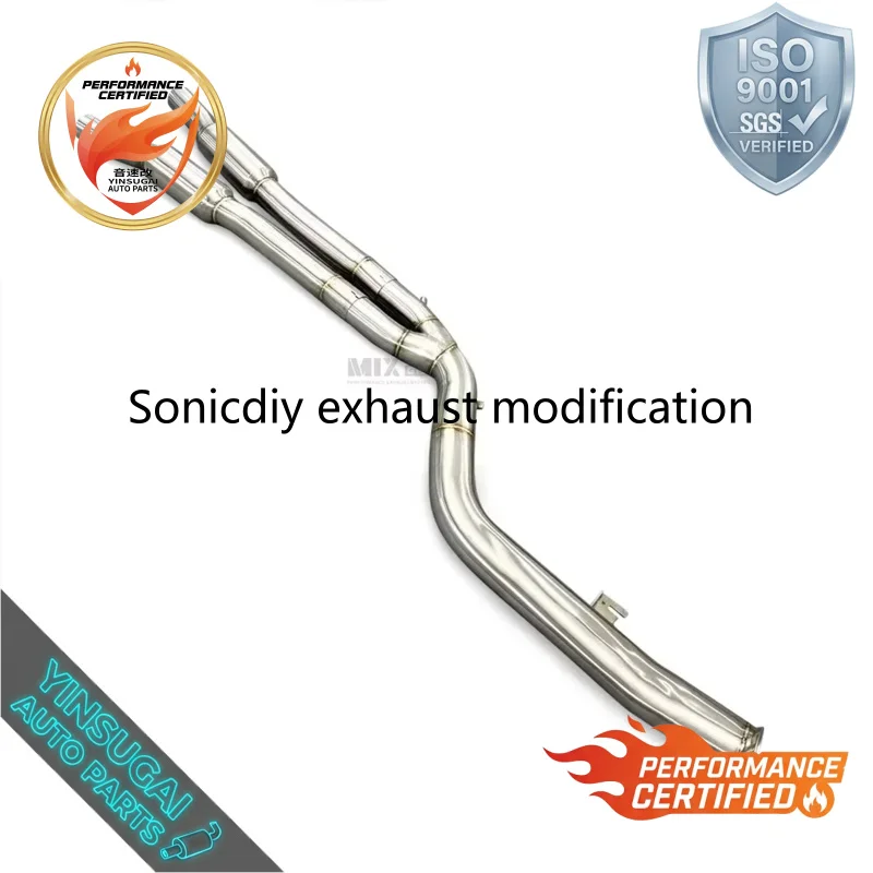 High Quality Stainless Steel Mid Exhaust Pipe for BMW 840 G15 G16 3.0T 2019-2023 Racing Performance Perfect Installation Upgrade