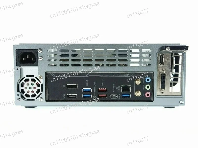 All Aluminum 4.6L Mini ITX Computer Case V2 ZS-D2 Half Height Knife Card Chassis Small PC Case
