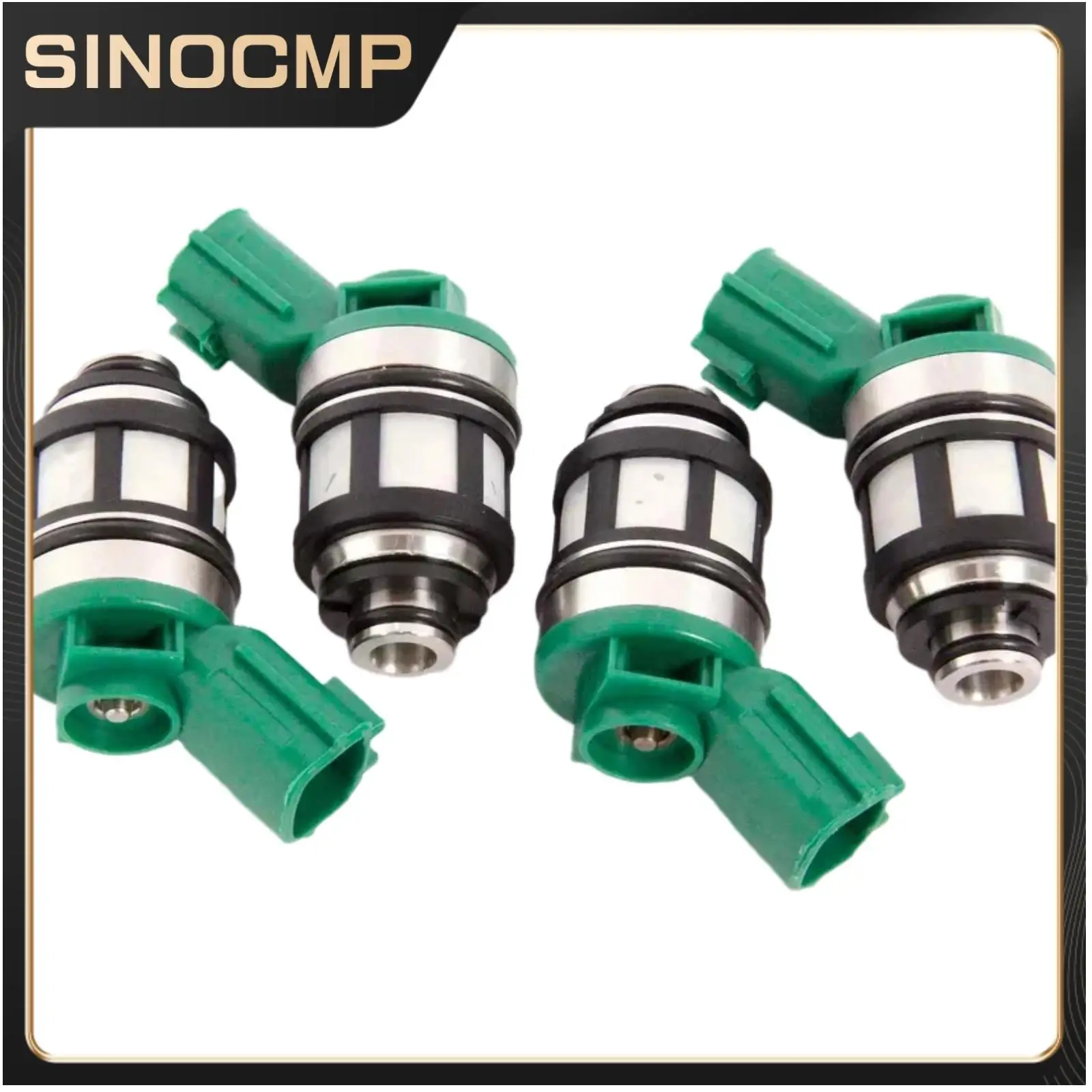 

4pcs Fuel Injectors Nozzle 16600-1s700 For 1996-2004 Nissan Frontier Pickup Xterra 2.4l L4 Fj397 Brand New