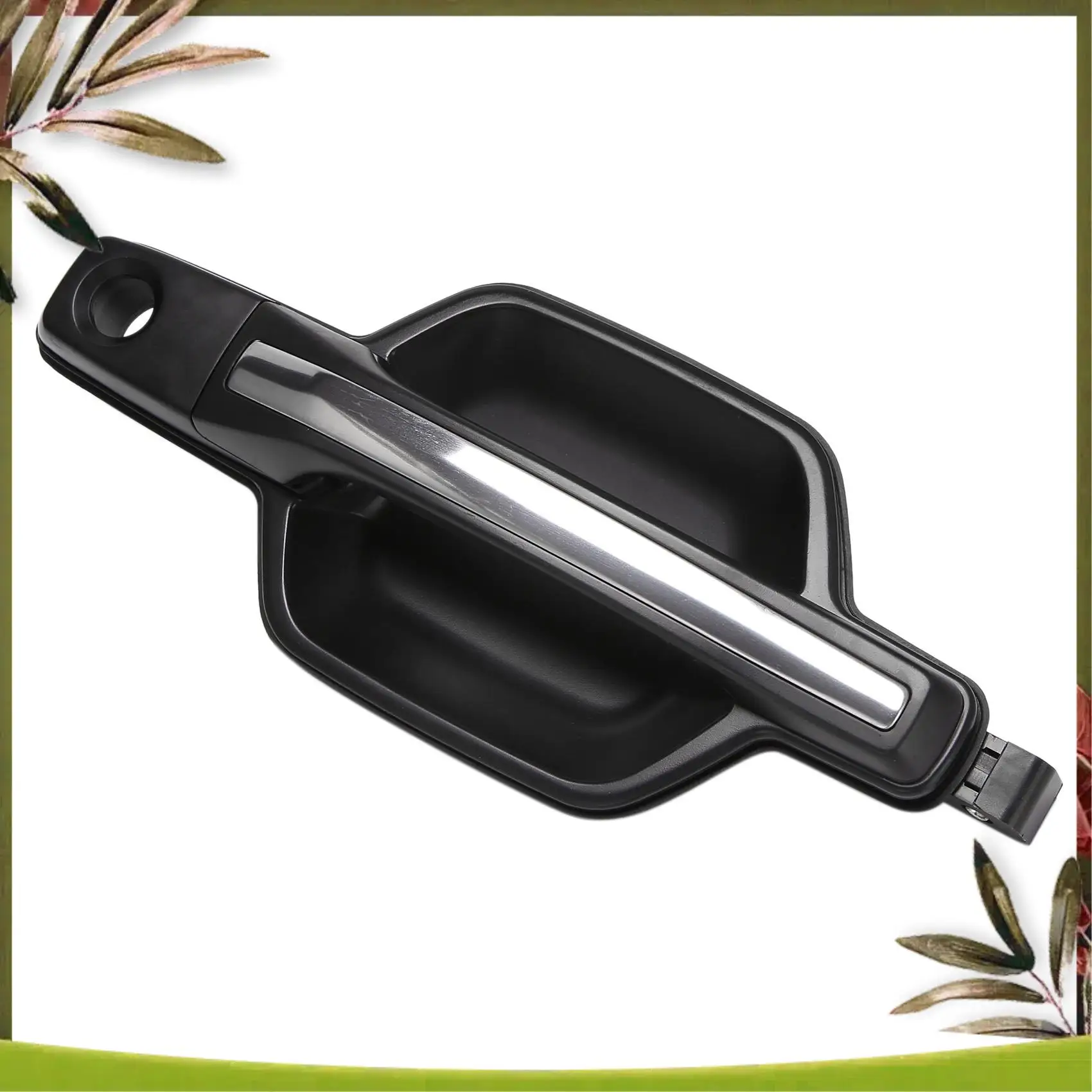 

Portable 2Pcs Car Front Left + Right Exterior Door Handle For Mitsubishi Pajero Montero MK3 V73 V75 V77 V78 2000-2006 MR653473