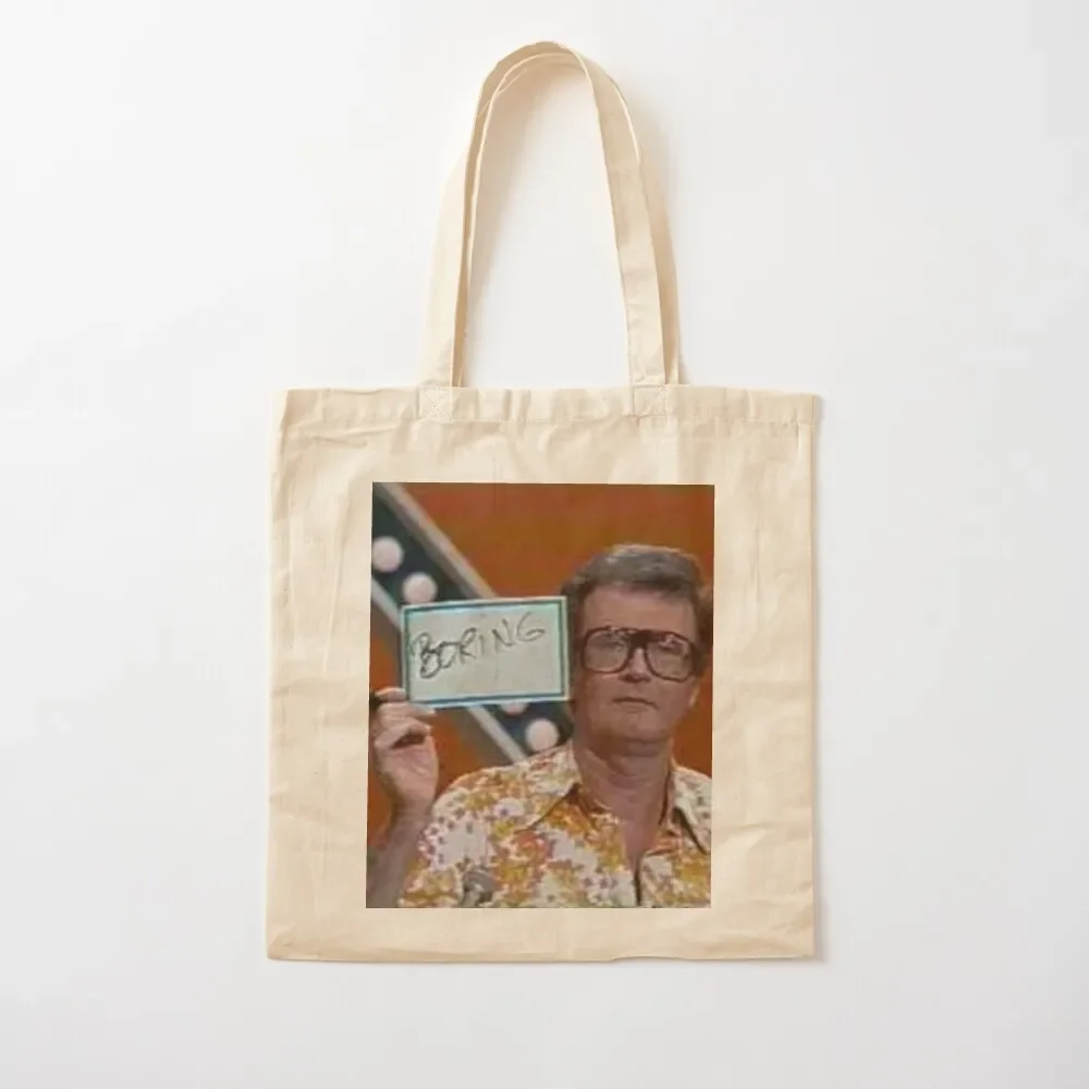 

Charles Nelson Reilly boring color photo 1981 Tote Bag Canvas tote bag woman Tote Bag