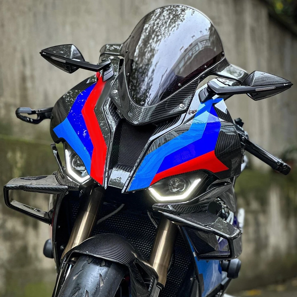 Motorcycle accessories For BMW S1000RR 2019 2020 2021 2022 2023 Carbon fiber screen Windshield WindScreen Wind Spoiler Cover