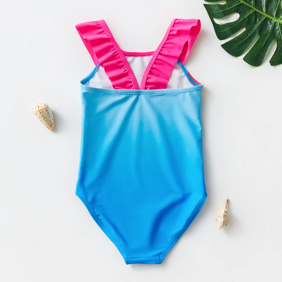 2-16years Girls Swimsuit One Piece Swimsuit Fashion Mermaid Swimwear For Children